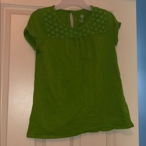 JK bright green blouse for girls